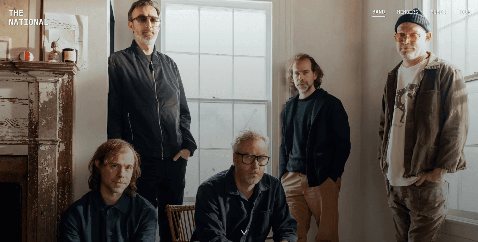 The National - Band Landing Page